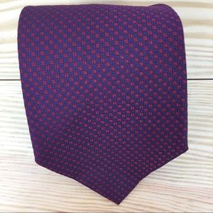 Tommy Hilfiger Tie 100% silk duo print tie